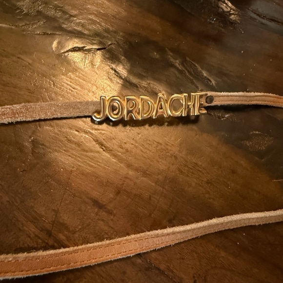 VTG JORDACHE leather belt✨